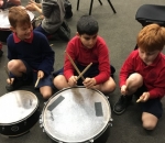 Drumming at Rosmini