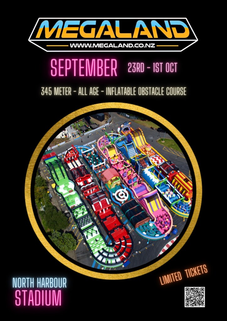 Megaland Inflatable Obstacle Course St Joseph's Catholic School Takapuna